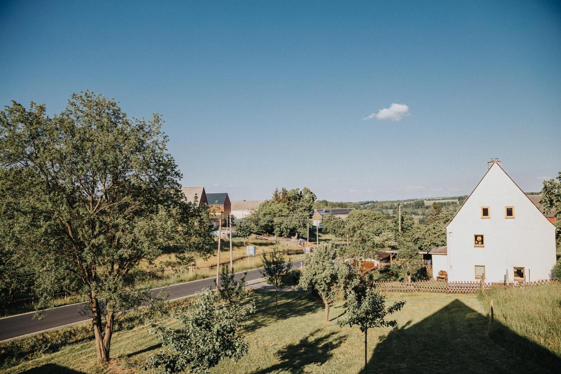 Ferienhaus Am Hoernchen Glashutte  المظهر الخارجي الصورة